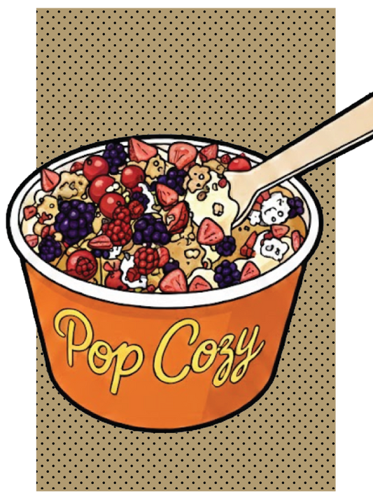 Mélange de Fruit + Crumble & Crème Anglaise